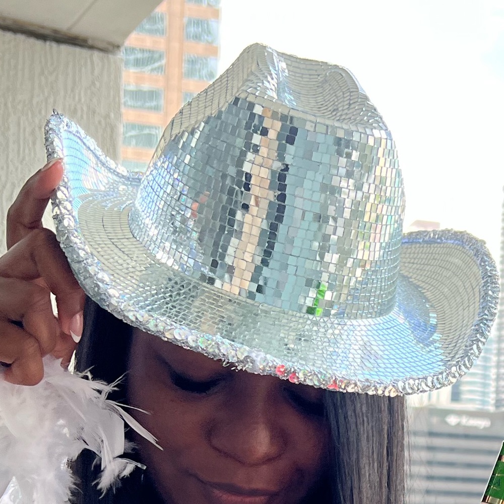 Disco Cow Girl Hat